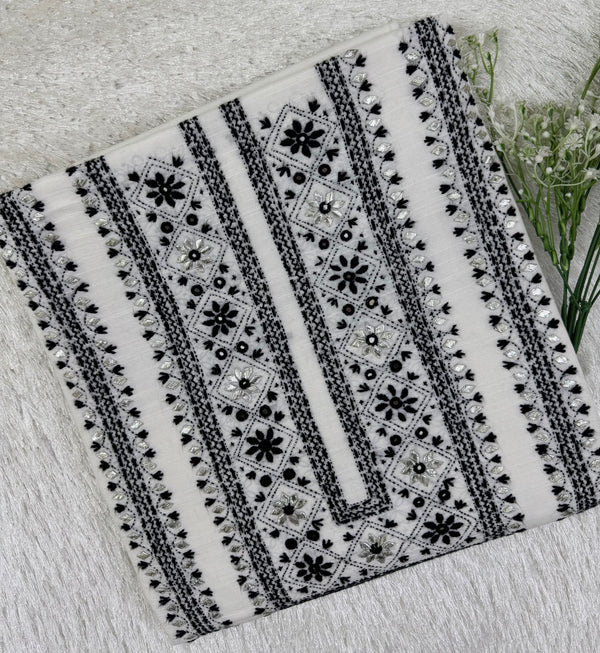 3 Piece - Kantha & Gotta Khaddar Suit